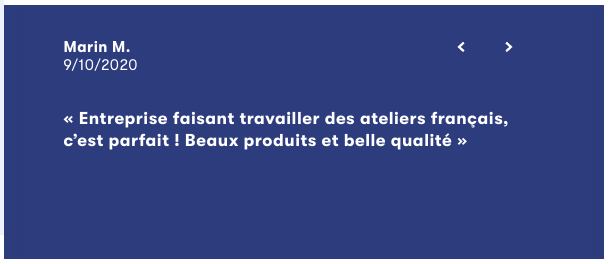 Avis client slip Français