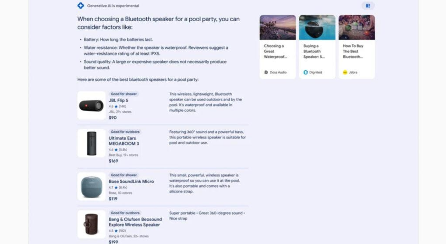 Google Shooping - SGE IA Google - SEO - Avis Vérifiés