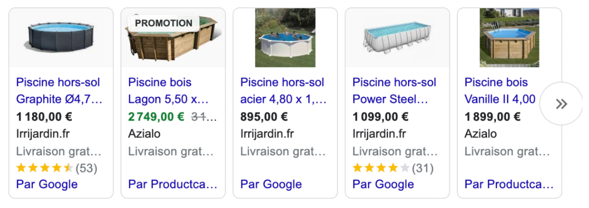 Rich Snippets - piscines Irrijardin - Avis clients - avis vérifiés
