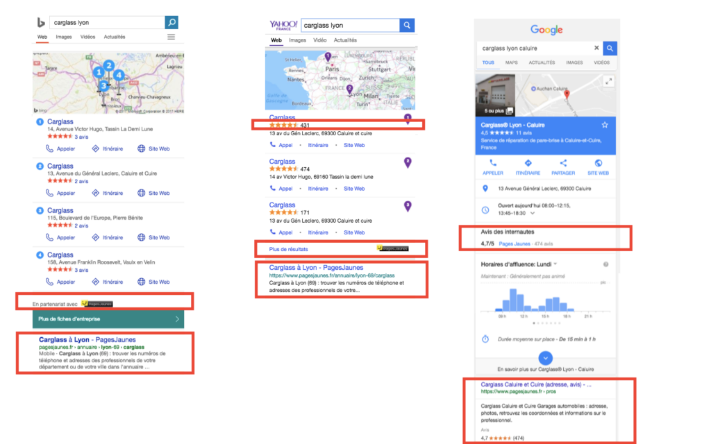 Carglass - Pages Jaunes