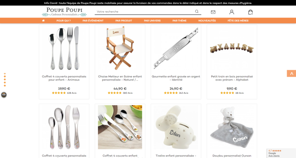 page avis produit avis client