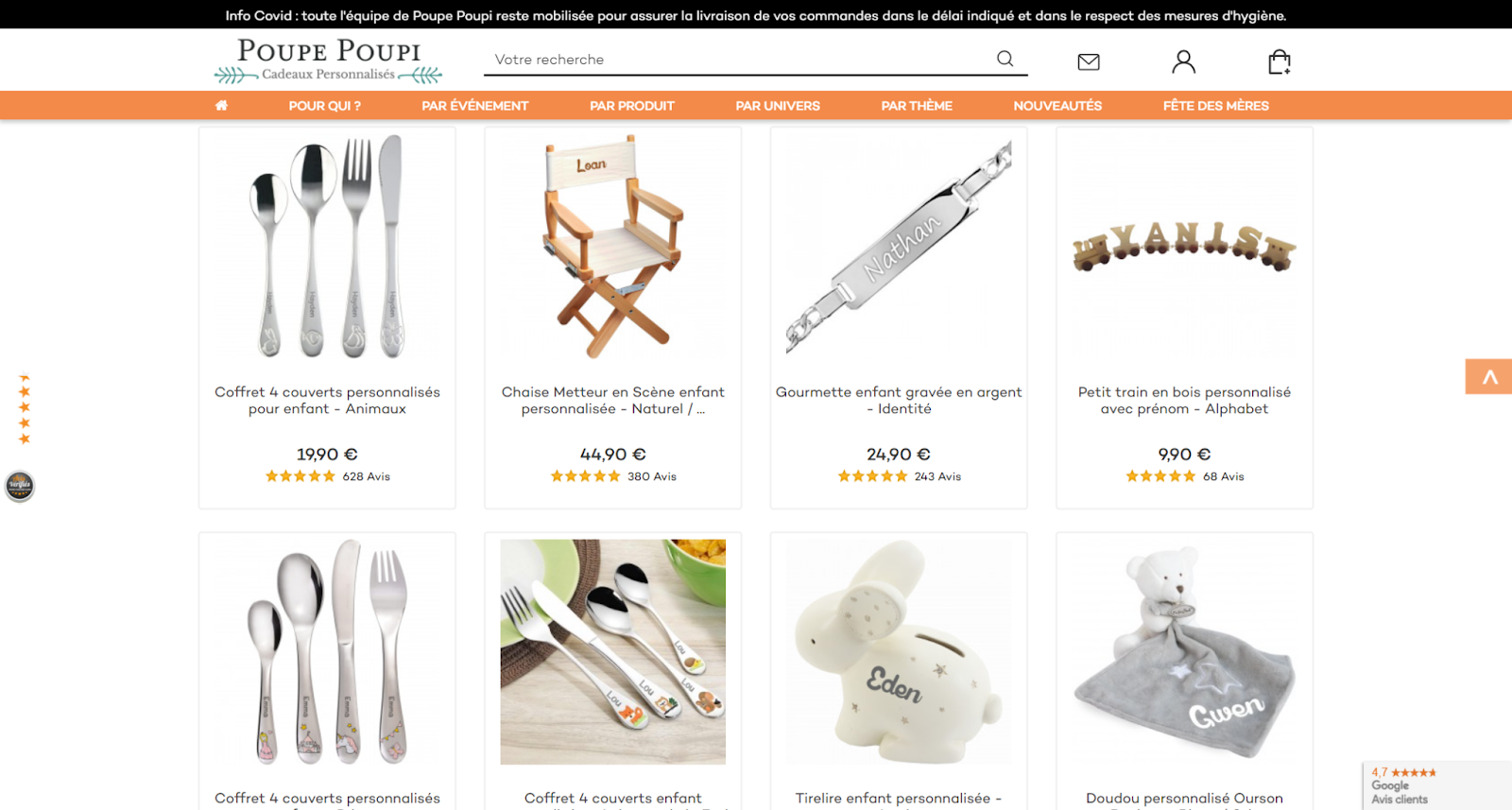 page avis produit avis client