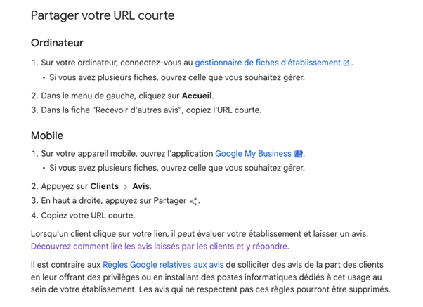 5 étapes pour obtenir des avis Google positifs