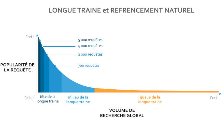 requête longue traîne - référencement naturel